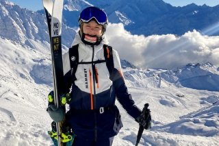 Sybille Blanjean  réalise un véritable exploit à l'Xtrême de Verbier